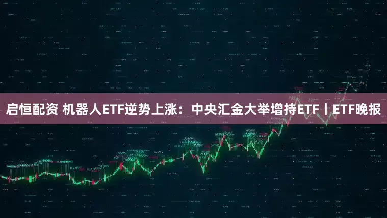启恒配资 机器人ETF逆势上涨：中央汇金大举增持ETF丨ETF晚报